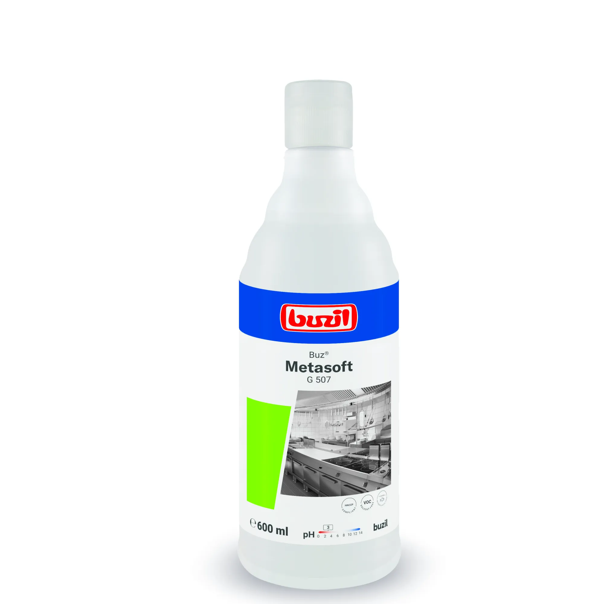 BUZIL Buz Metasoft čistící prostředek na nerez G507, 600 ml_IGEFA-ROIN