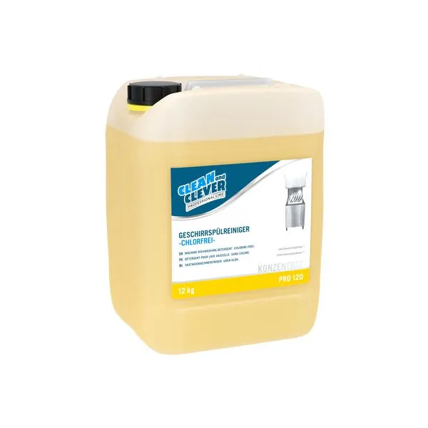 CLEAN and CLEVER PROFESSIONAL tekutý mycí prostředek na nádobí PRO120, 12 kg_IGEFA-ROIN