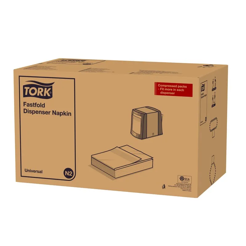 10933 Tork Fastfold ubrousky, 25x30 cm, N2, celulóza, bílé, 1vr., 10800ks/krt_IGEFA-ROIN