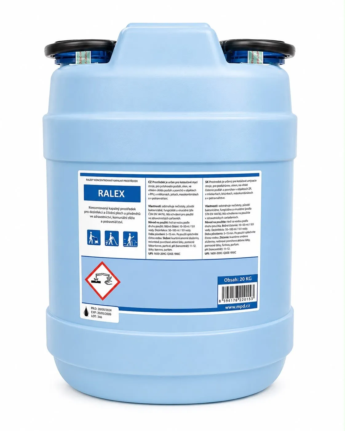 RALEX univerzální čistič, 40 kg_IGEFA-ROIN