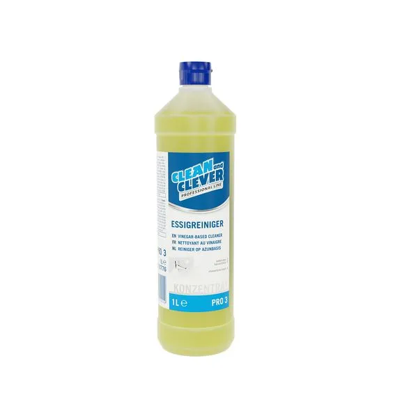 CLEAN and CLEVER PROFESSIONAL sanitární čistící prostředek PRO3 na bázi octa, 1 l_IGEFA-ROIN