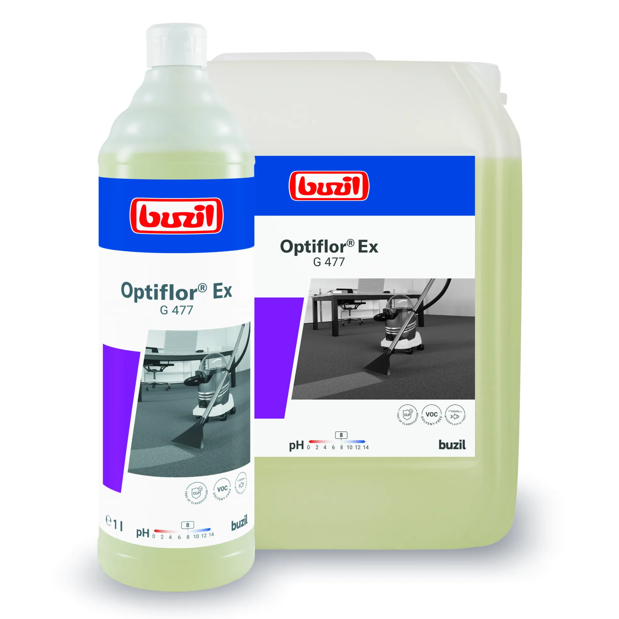 BUZIL Optiflor EX čistící prostředek na koberce G477, 1 l_1.jpg