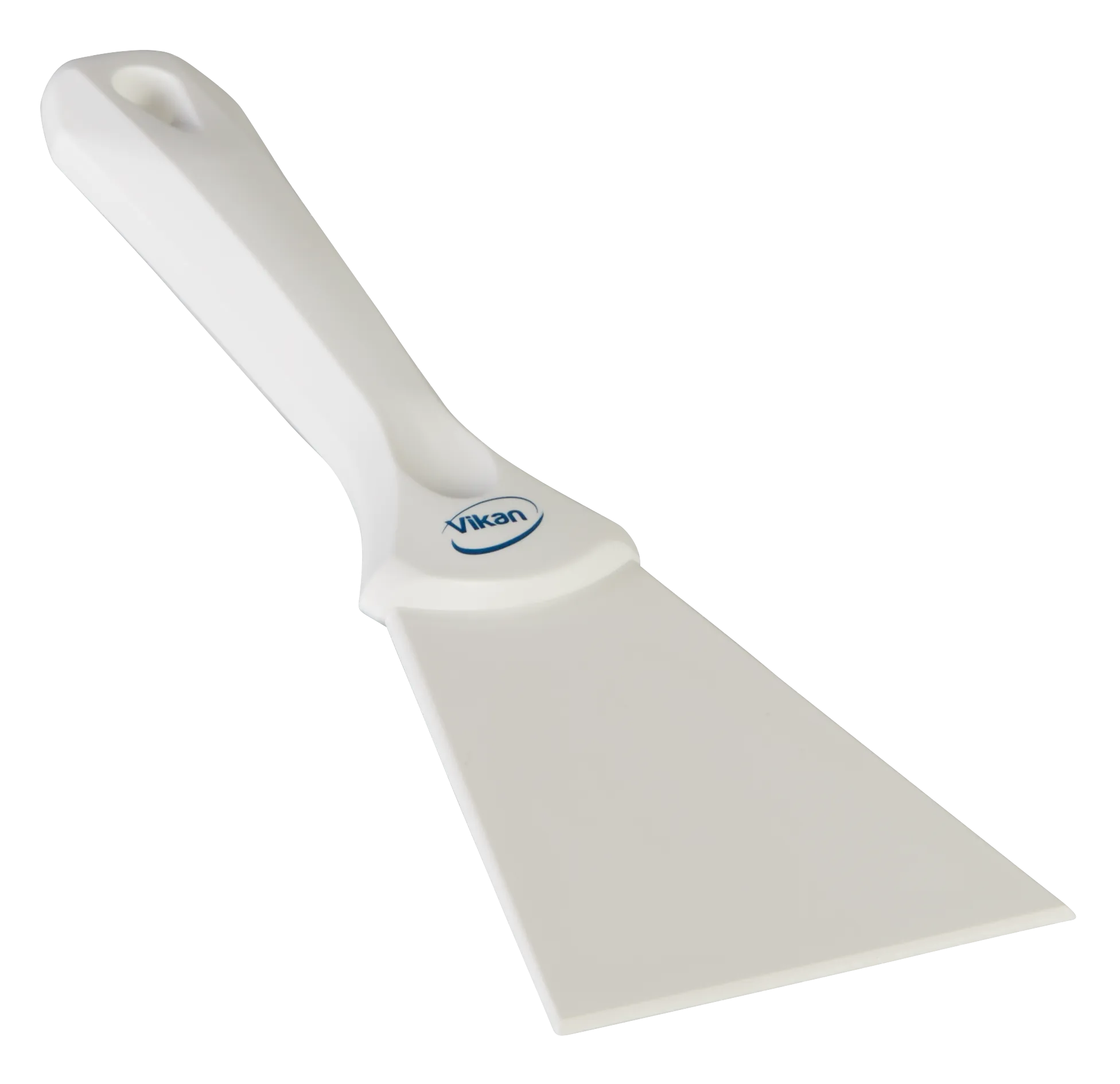 VIKAN škrabka, nylonová, bílá, se závitovou rukojetí, 10 cm_1.png