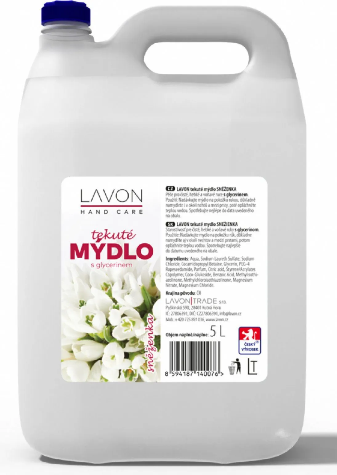 Tekute mydlo s glycerinem