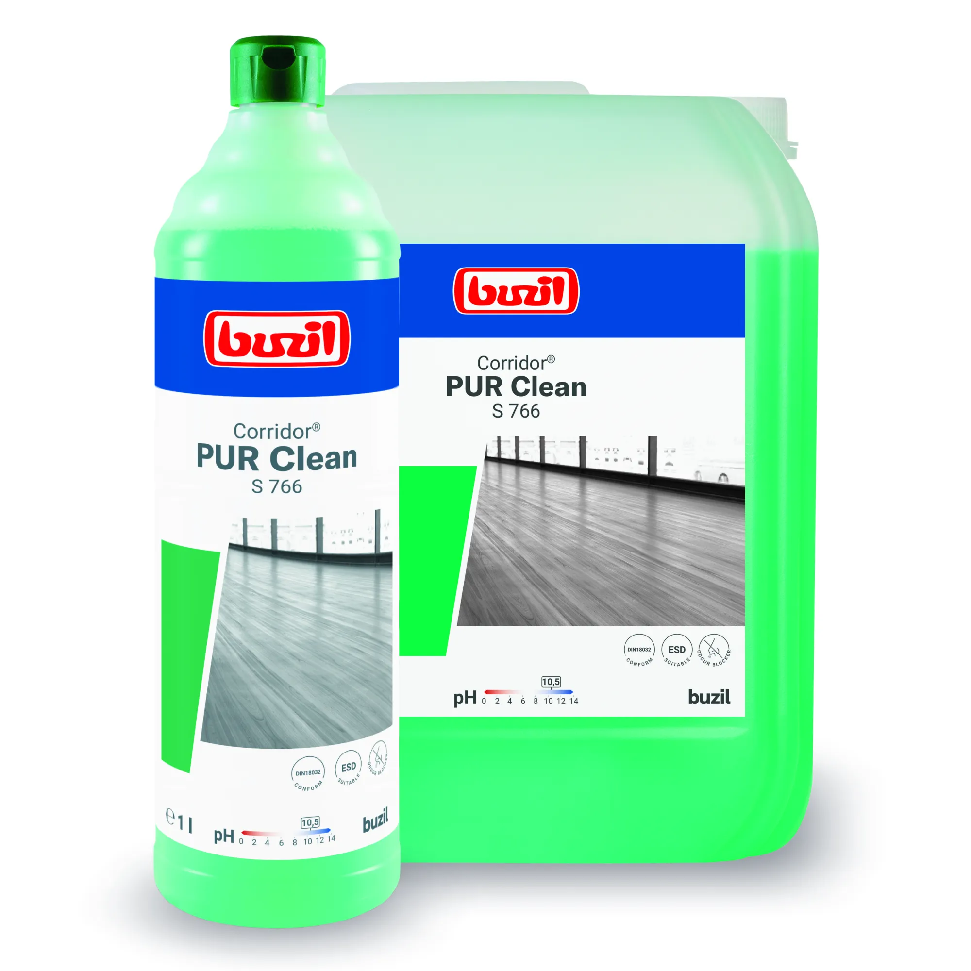 BUZIL Corridor Pur Clean čistící prostředek na podlahy S766, 1l_1.jpg