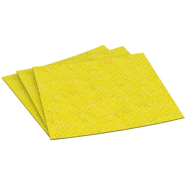 CLEAN and CLEVER PROFESSIONAL houbové utěrky PRO65, žluté, 20 x 18 cm (10 ks/bal)_IGEFA-ROIN