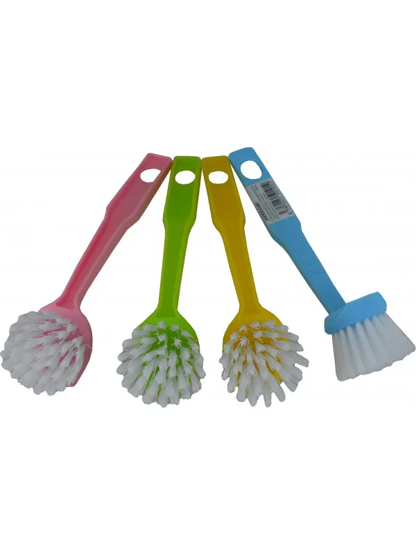 Kartáč na nádobý, malý, plast, různé barvy_IGEFA-ROIN