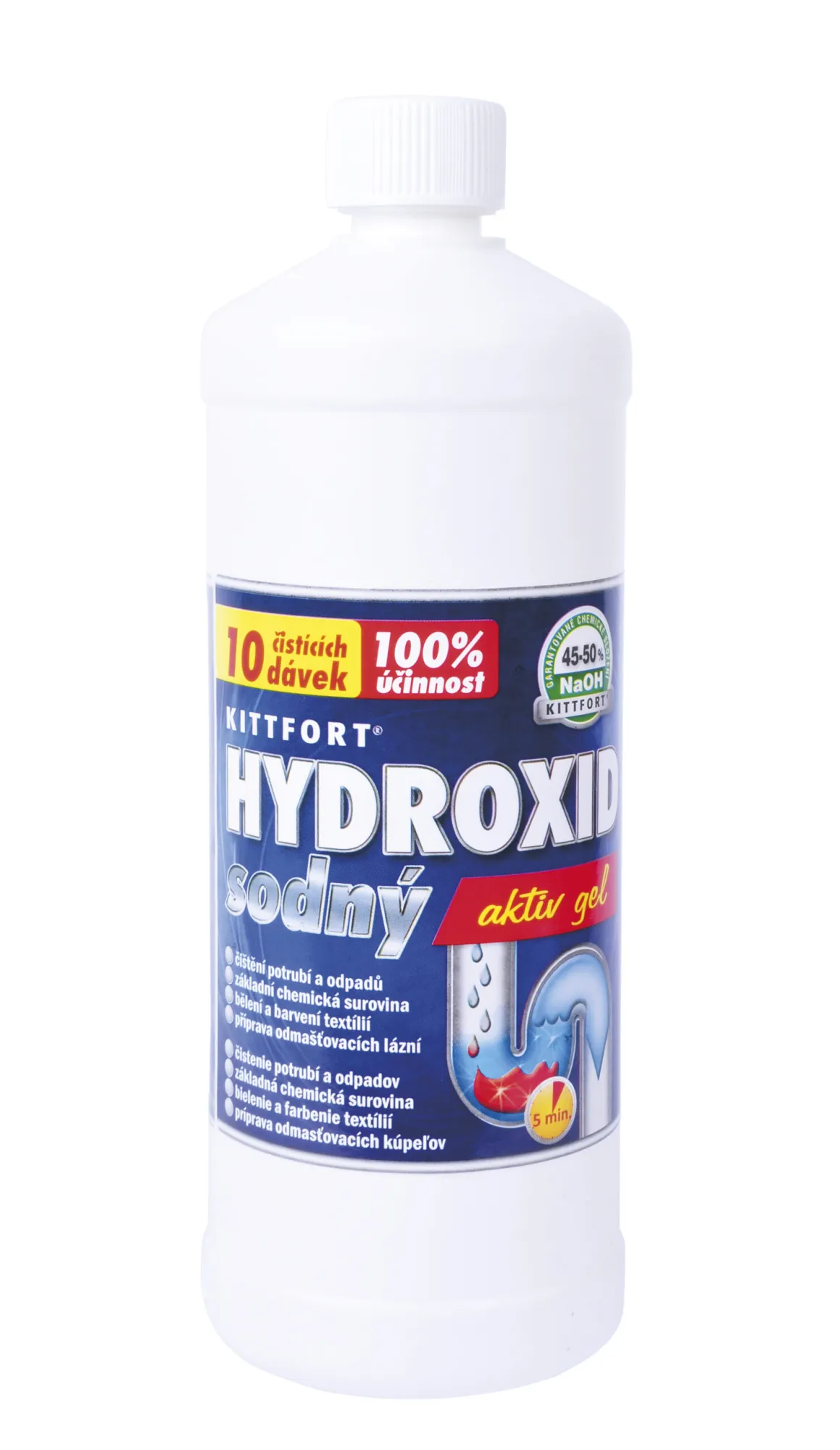 Hydroxid sodný aktiv gel, 1 l_IGEFA-ROIN