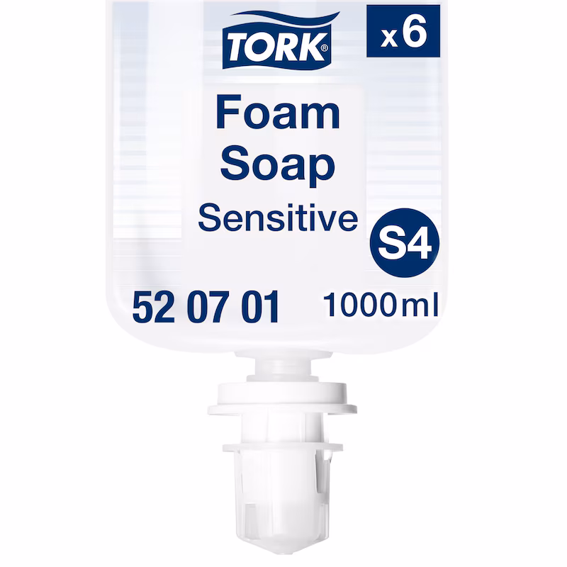 520701 Tork pěnové mýdlo S4 1l extra jemné, neparfémované_IGEFA-ROIN