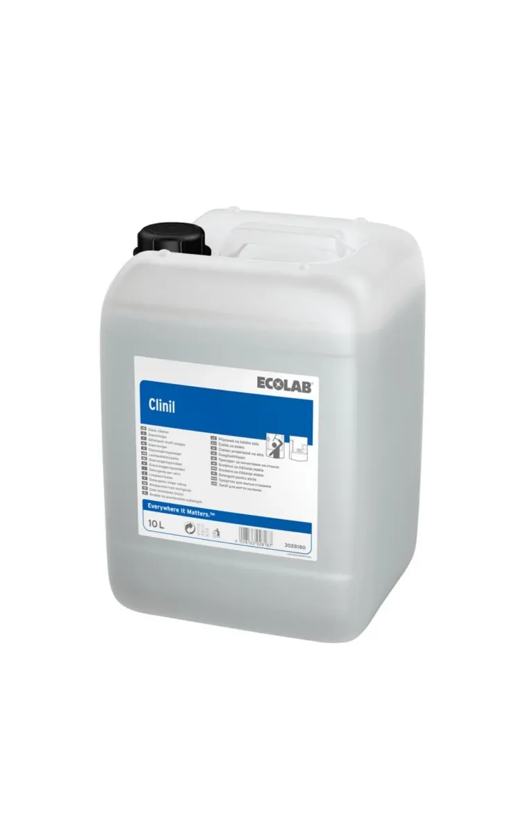 ECOLAB Clinil, čistící prostředek na okna a zrcadla, 10 l_IGEFA-ROIN