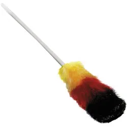 Prachovka syntetická, barevná, 60 cm s elastickou násadou_IGEFA-ROIN