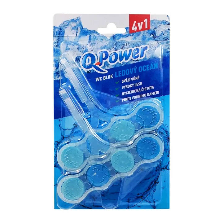 Q Power WC závěs, tuhý, ledový oceán (2 ks/bal)_IGEFA-ROIN