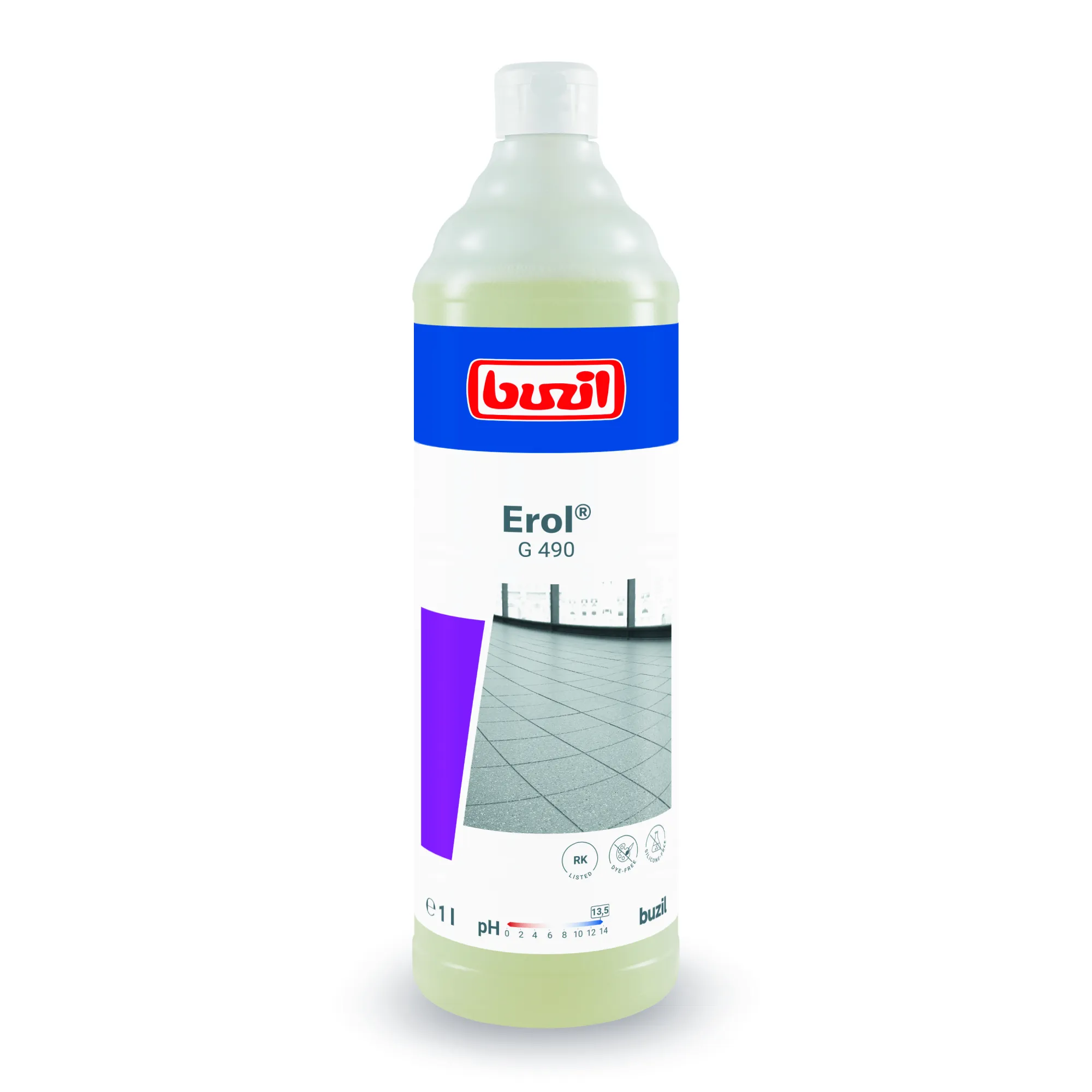 BUZIL Erol speciální čistící prostředek na podlahy G490, 1 l_IGEFA-ROIN