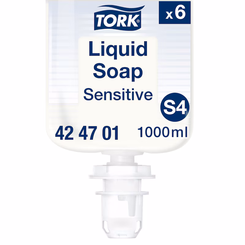 424701 Tork tekuté mýdlo pro citlivou pokožku, S4, 1 l_IGEFA-ROIN