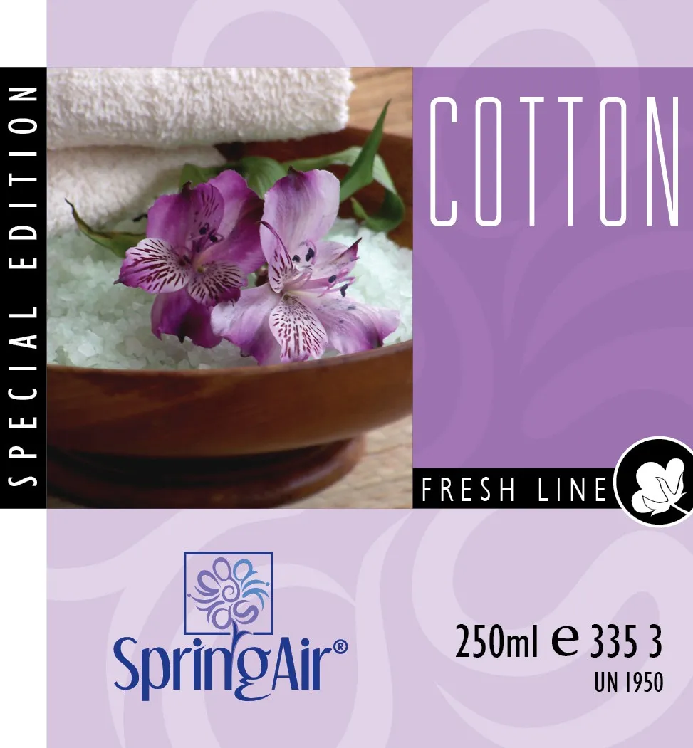 Osvěžující vůně Cotton od SpringAir®.